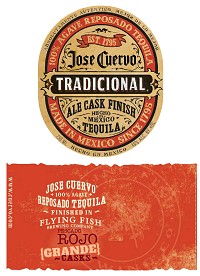 Jose Cuervo Tequila Ale Cask Finish Flying Fish Pescado Rojo Grande Casks 750ml