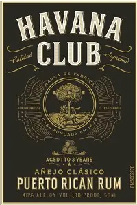 Havana Club Rum Anejo Clasico 750ml