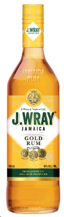 J. Wray Rum Gold 750ml