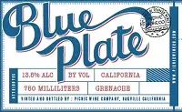 Blue Plate Grenache 750ml