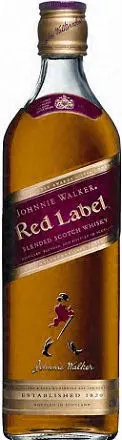 Johnnie Walker Scotch Red Label 1L