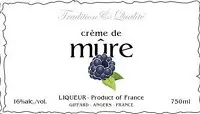 Giffard Creme De Mure 750ml