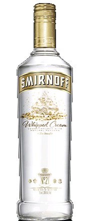 Smirnoff Vodka Whipped Cream 750ml