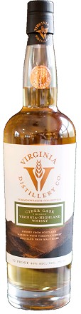 Virginia Distillery Whisky Cider Cask Finished 750ml
