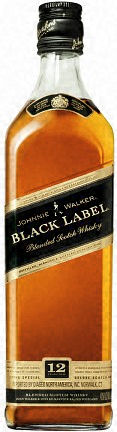 Johnnie Walker Scotch Black Label 12 Year 1L