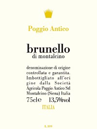 Poggio Antico Brunello Di Montalcino 750ml