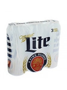Miller Lite 3-Pack 24 Oz. Cans