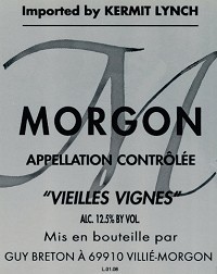 Guy Breton Morgon Vieilles Vignes 750ml