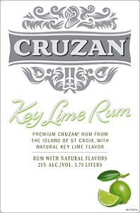Cruzan Rum Key Lime 750ml