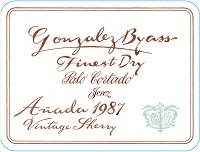 Gonzalez Byass Sherry Palo Cortado Anada 1987 750ml