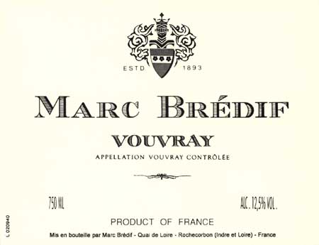Marc Br?dif - Vouvray 2016 750ml