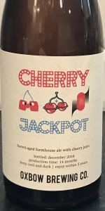 Oxbow Brewing - Cherry Jackpot