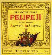 Felipe Ii Brandy De Jerez 750ml