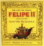 Felipe Ii Brandy De Jerez 750ml