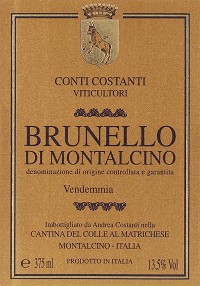 Conti Costanti Brunello Di Montalcino 750ml