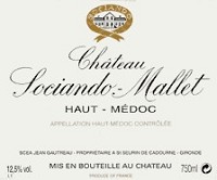 Chateau Sociando-mallet Haut-medoc 750ml