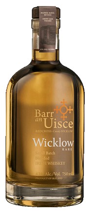 Barr An Uisce Irish Whiskey Small Batch Wicklow Rare 750ml
