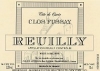 Clos Fussay Reuilly Tete De Cuvee 750ml