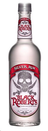 Black Roberts Rum Silver 1L