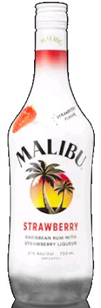 Malibu Rum Strawberry 1L