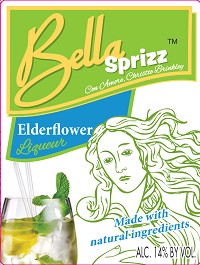 Bella Sprizz Liqueur Elderflower 750ml
