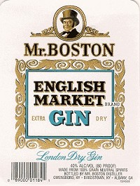 Mr. Boston Gin English Market 1L
