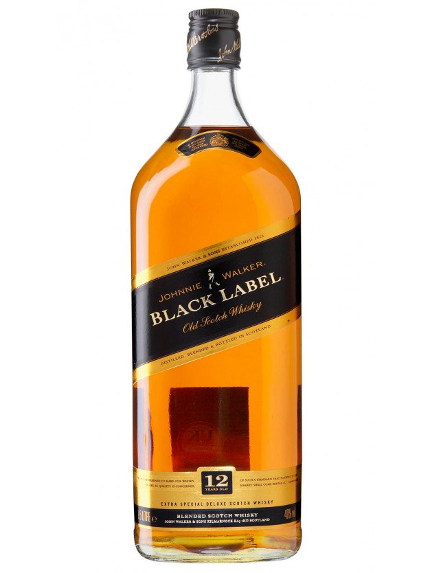 Johnnie Walker Black Label 12 Year Old Blended Scotch Whisky