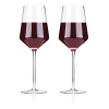 Angled Crystal Bordeaux Glasses by Viski