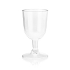 6oz Plastic Wine Glass Set - 8 pc