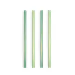 Green Glass Straws by Twine