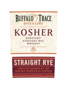 Buffalo Trace Kosher Kentucky Straight Rye Whiskey 750ml