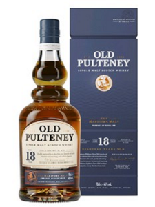 Old Pulteney Single Malt Scotch Whisky Aged 18 Years 750ml