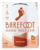 Barefoot Cellars - Peach & Nectarine Hard Seltzer NV (4 pack 12oz cans)