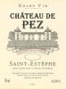 Château de Pez - St.-Estèphe 2013 750ml