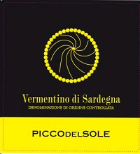 Picco Del Sole Vermentino Di Sardegna 750ml