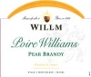 Willm Pear Brandy Poire Williams 375ml