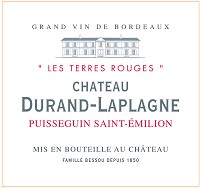Chateau Durand-laplagne Puisseguin Saint Emilion Les Terres Rouges 750ml