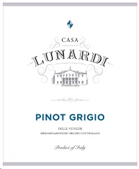 Casa Lunardi Pinot Grigio 20L