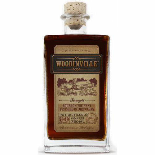 Woodinville Straight Washington Bourbon Whiskey Finished in Port Casks 750ml