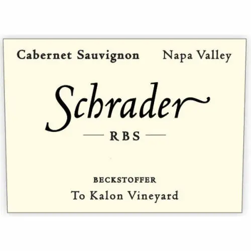 Schrader RBS Beckstoffer To Kalon Napa Cabernet 2017 Rated 97+WA