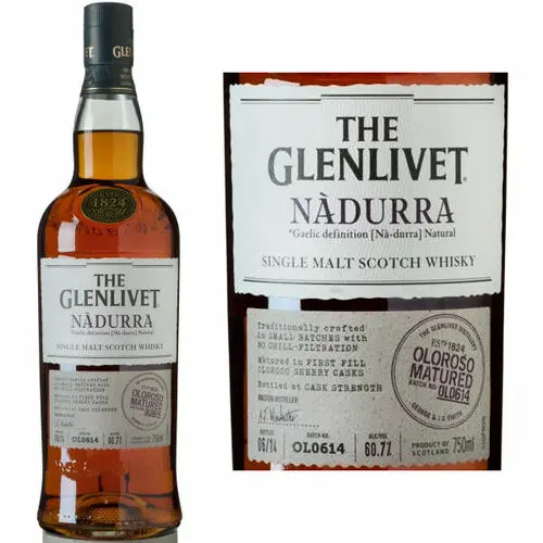The Glenlivet Nadurra Oloroso Speyside Single Malt Scotch 750ml