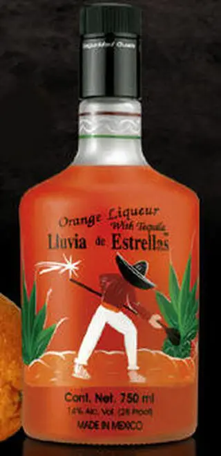 Lluvia de Estrellas Orange Liqueur with Tequila 750ML