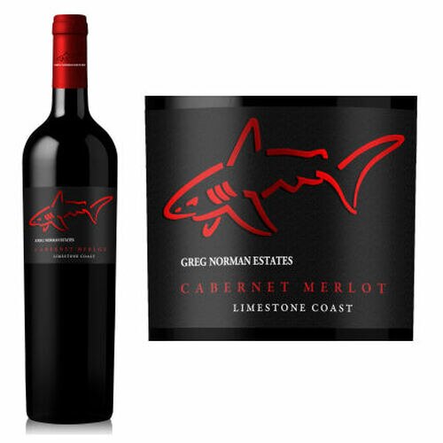 12 Bottle Case Greg Norman Estates Limestone Coast Cabernet Merlot 2017
