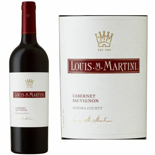 Louis Martini Sonoma Cabernet 2018 375ml Half Bottle