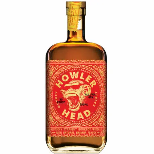 Howler Head Banana Infused Kentucky Straight Bourbon 750ml