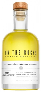 On The Rocks - The Jalapeño Pineapple Margarita (made with Tres Generaciones Tequila) (375ml)