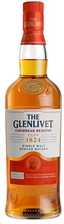 The Glenlivet Scotch Single Malt Caribbean Reserve 375ml