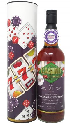 Tobermory - Casino Series - Port Cask # Slot Machine - 1995 21 year old Whisky 70CL