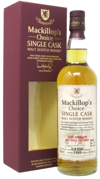 Glen Grant - Mackillop's Choice Single Cask #11086 1989 26 year old Whisky 70CL