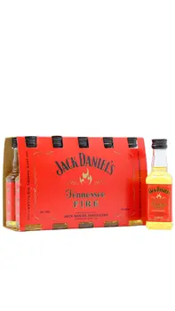 Jack Daniel's - Tennessee Fire Whiskey Liqueur Miniatures (10 x 5cl)